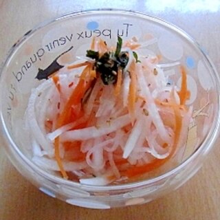 大根とにんじんのなます